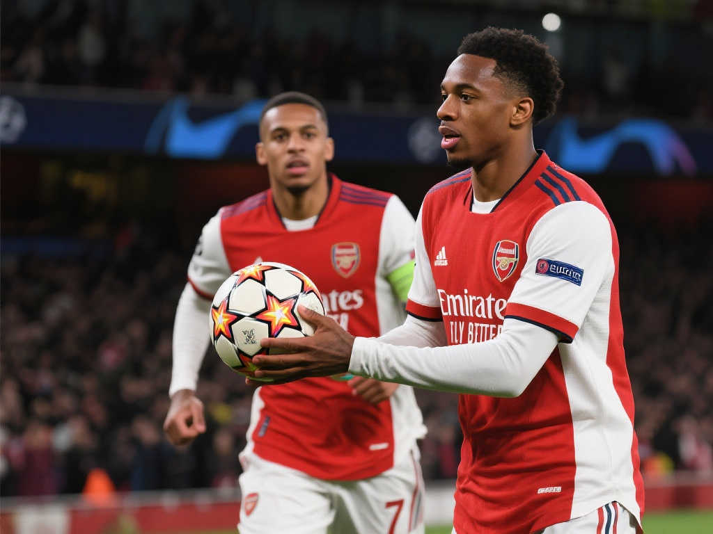 萨卡欧冠6球创个人新高，阿森纳队史单季仅次亨利